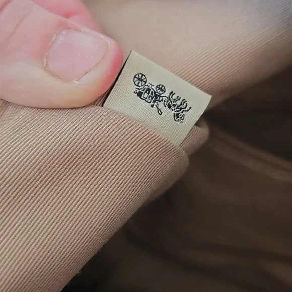 Coach Pennie Shoulder Handbag Leather With Brown Dust Cover Slip - Picture 15 of 17